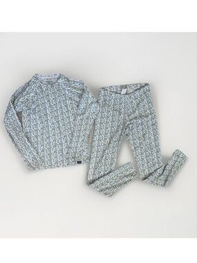 Patagonia Kids Capilene Midweight Top & Pants Baselayer Set XXL Pants/XL Top)